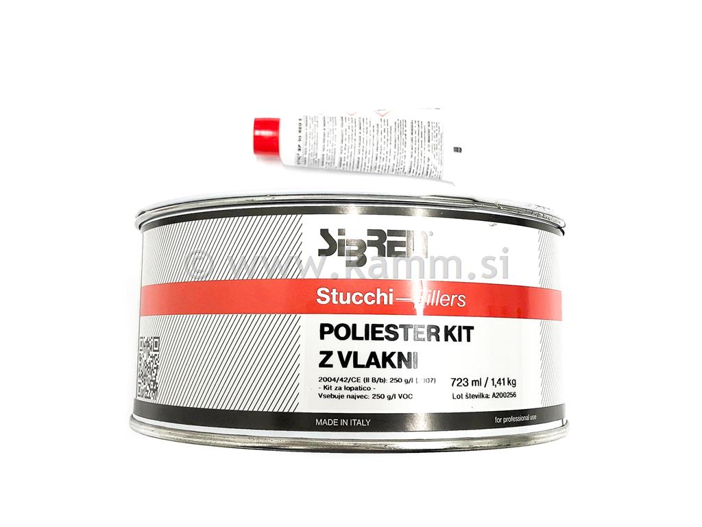 SIBREN POLIESTER KIT Z VLAKNI