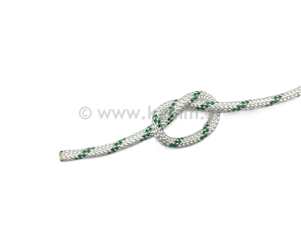 PES vrv 2 x pletena fi 10 mm B-ZELENA