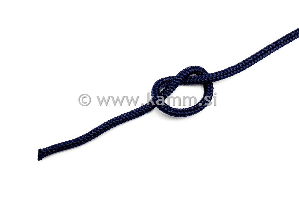PES vrv 2 x pletena fi 8 mm T-MODRA