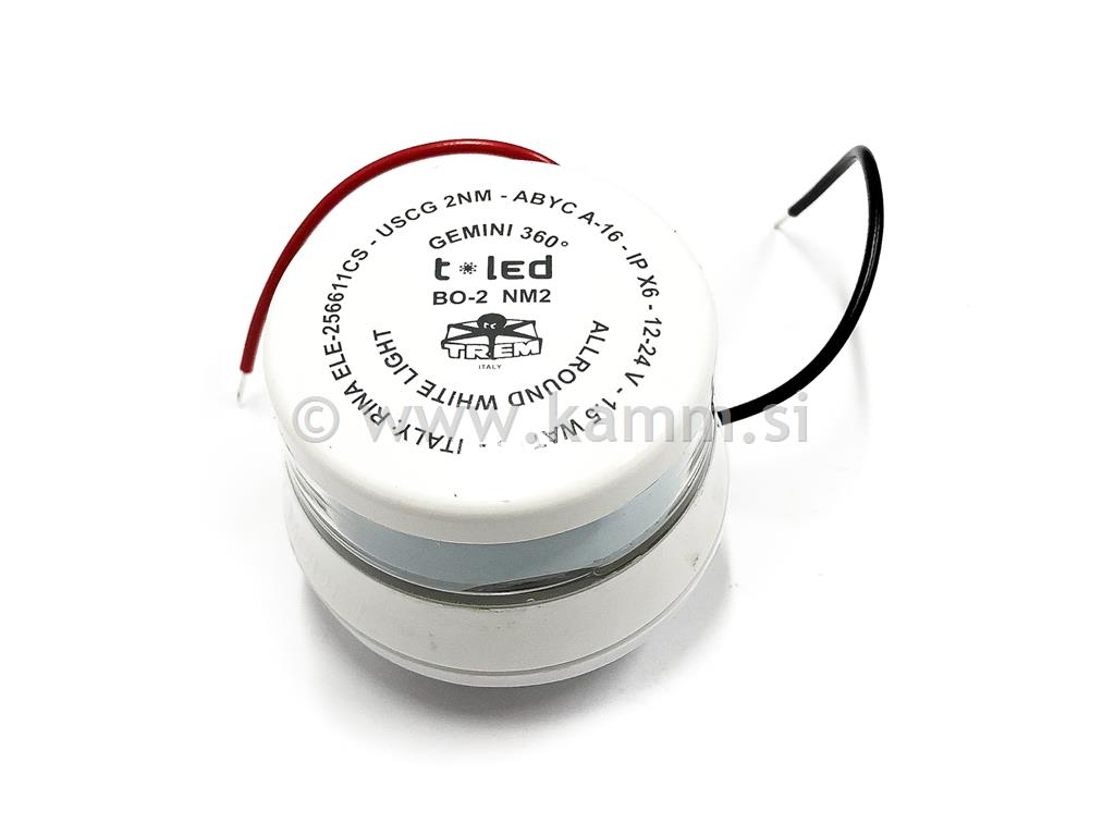 M 2113424 LED NAV.LUČ 12/24 BELA