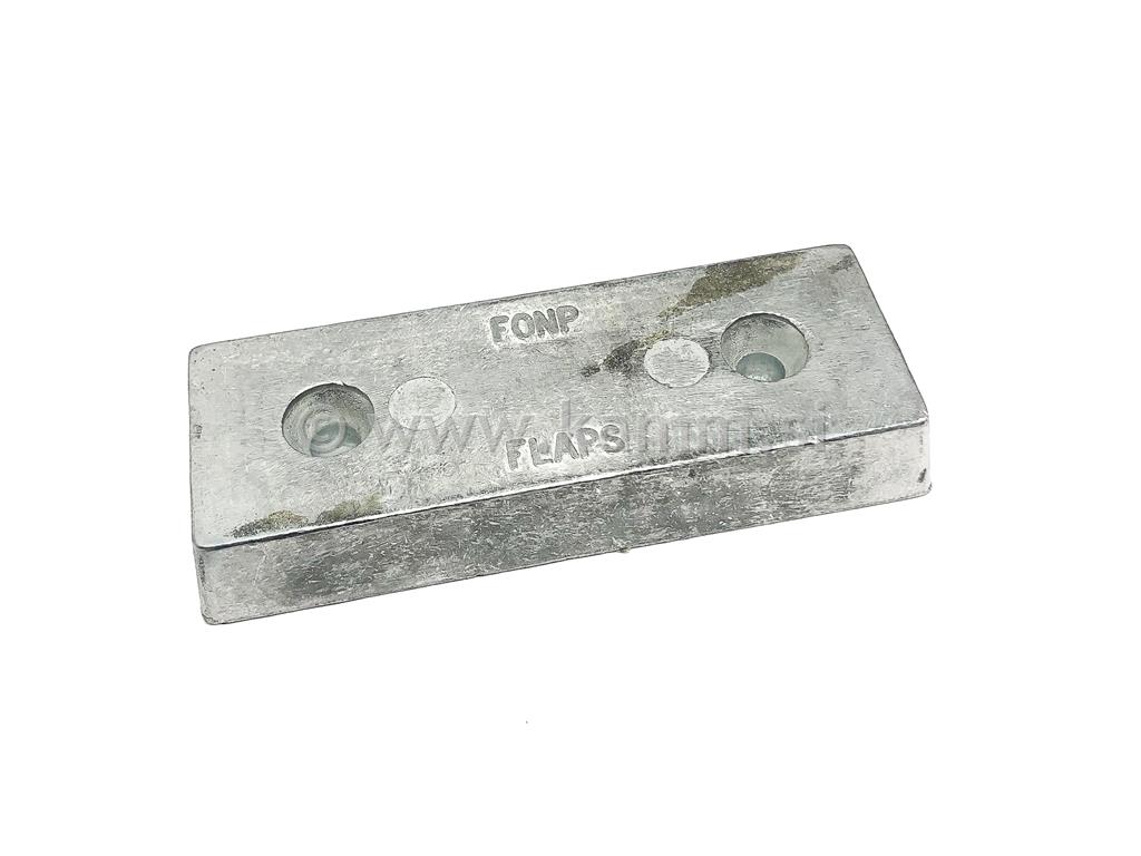 M 5110407 ANODA PRAVOK.130X50X17