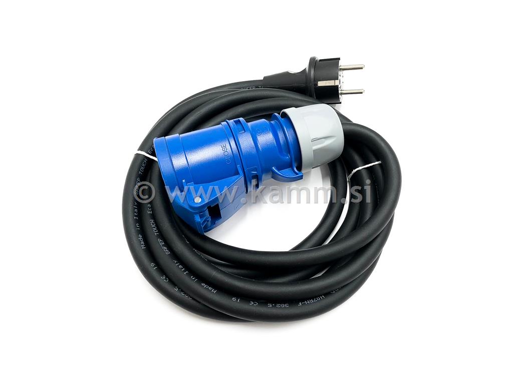 L EC38 EL.KABEL 3M Z ADAPTERJEM