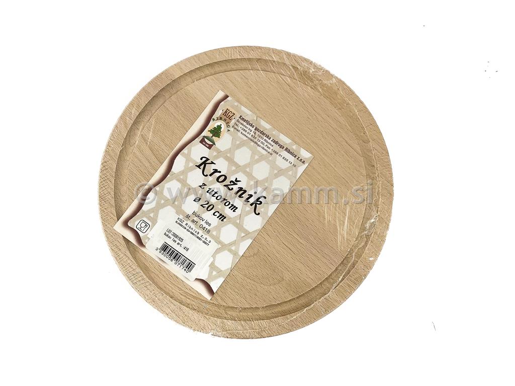 KROŽNIK Z UTOROM 20 CM