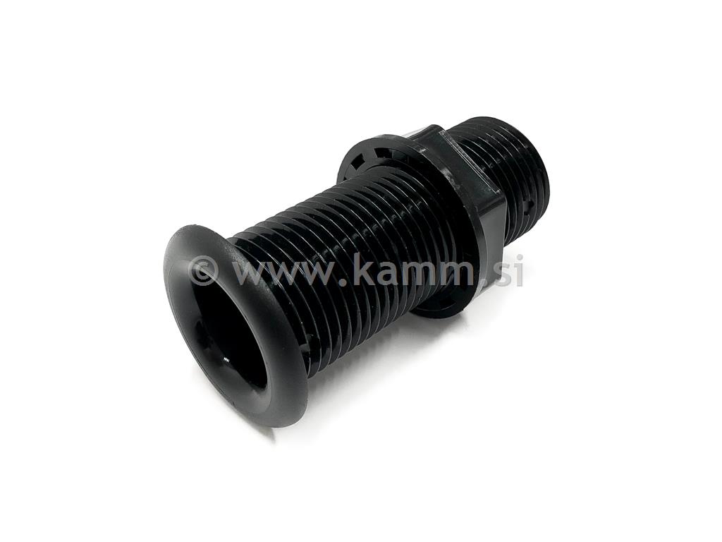 M 1425020 PVC IZLIV fi22,7 ČRN