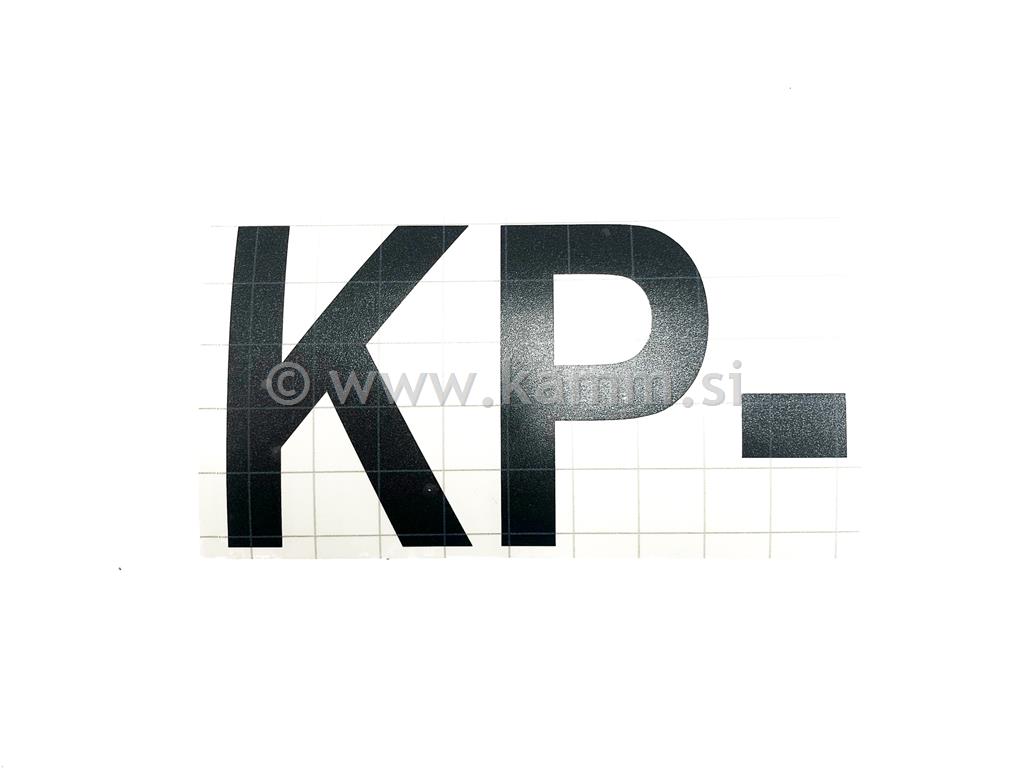 NALEPKA KOPER 10cm