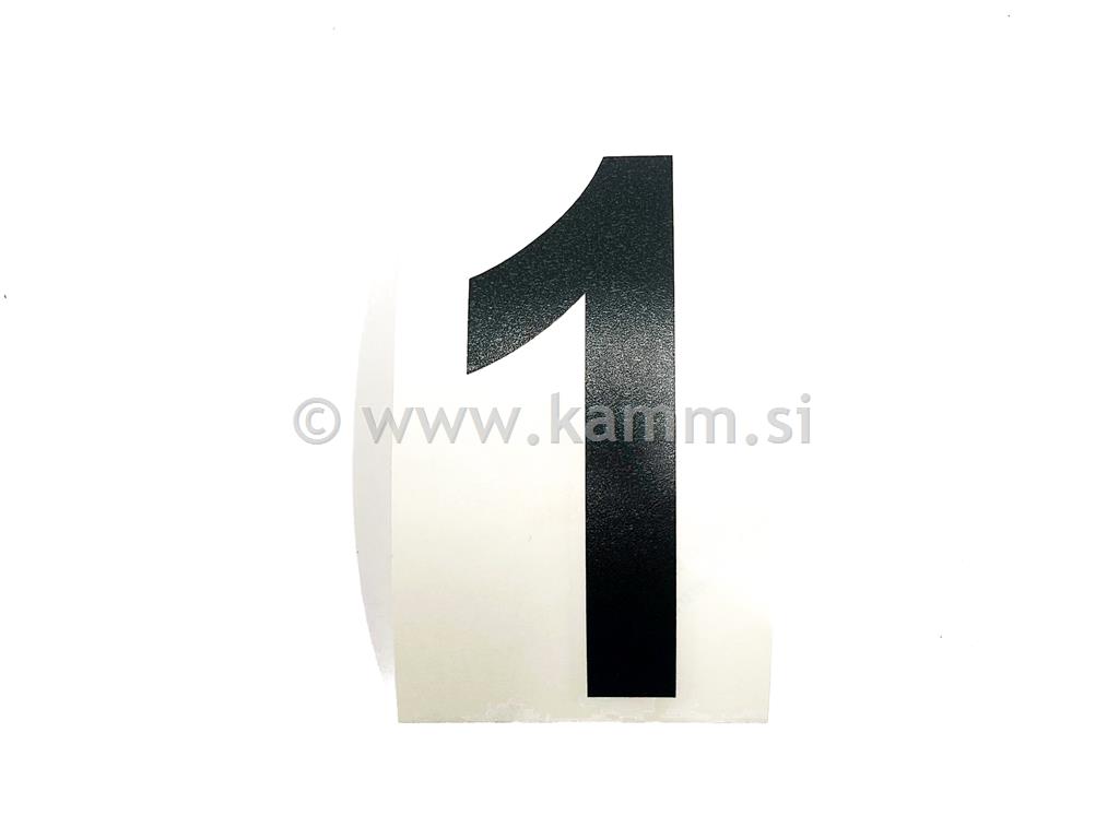 NALEPKA ŠTEVILKA "1" 20cm