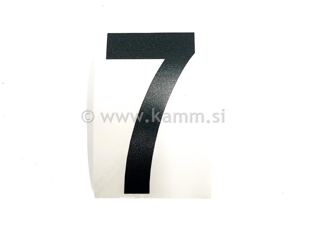 NALEPKA ŠTEVILKA "7" 20cm