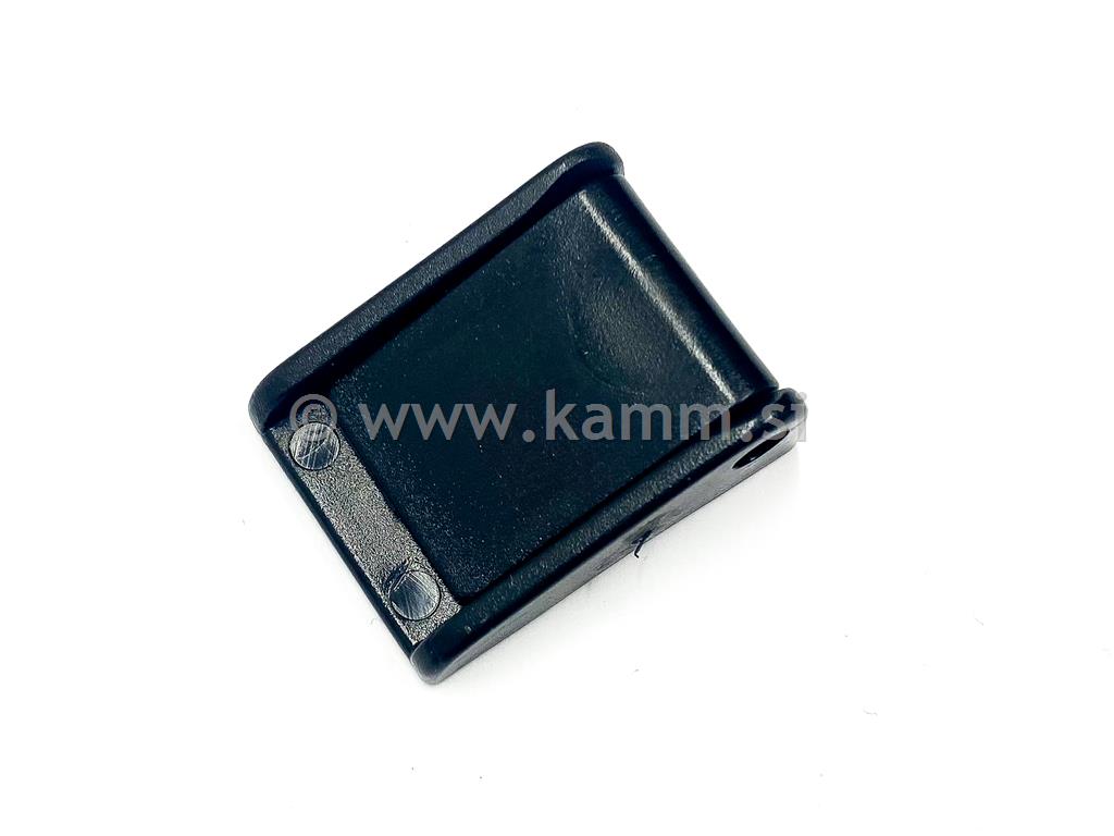 L FI3915 PVC SPONA ČRNA 15mm