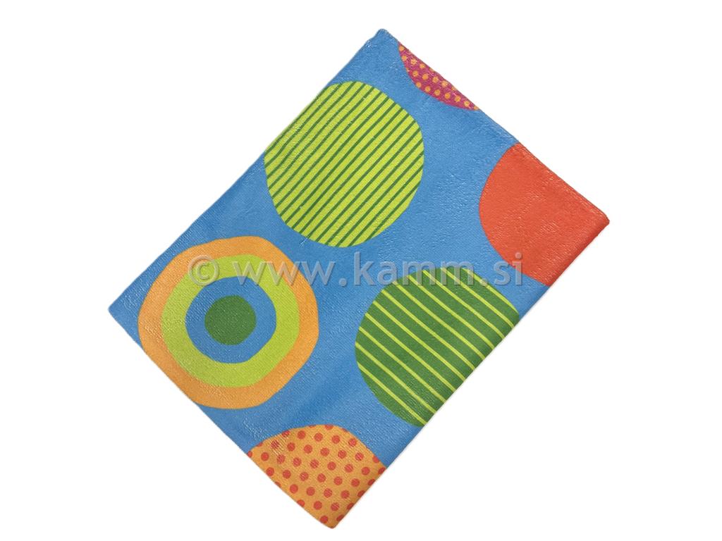BRISAČA NEŽA 70X150CM TURKIZ KROG