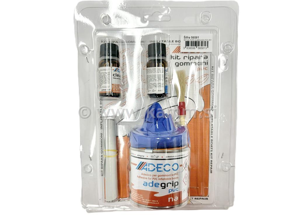 SET ZA POPR.GUMENJAKA PVC SIV