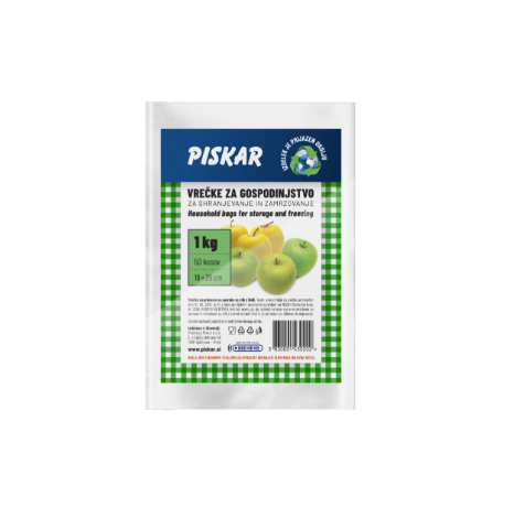 GOSPODINJSKE VREČKE 1KG 50/1