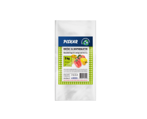 GOSPODINJSKE VREČKE 3KG 25/1
