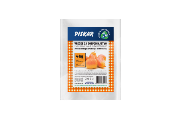 GOSPODINJSKE VREČKE 4KG 25/1