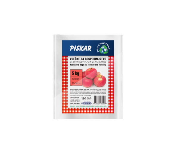 GOSPODINJSKE VREČKE 5KG 25/1