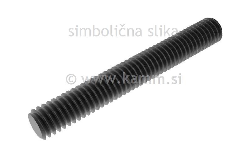 Črna navojna palica M6X1000 4.8