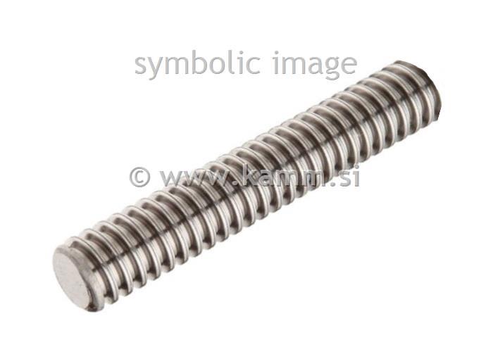 Trapezno navojno vreteno 28x5 l=2000 C15