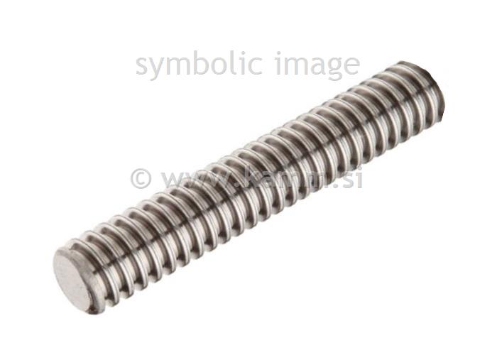 Trapezno navojno vreteno 22x5 l=2000 C15