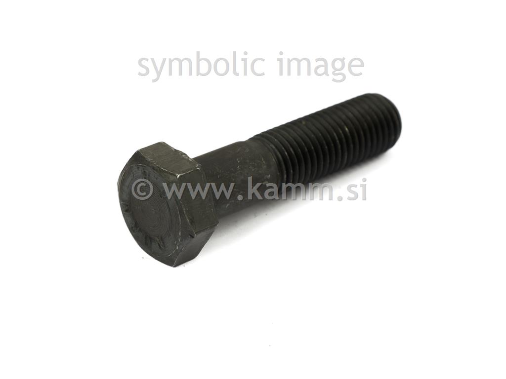 Črni šestrobi vijak M18X1.5X70 10.9 fini navoj