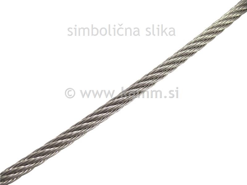 8382 ŽIČNA VRV fi 6mm 7X19