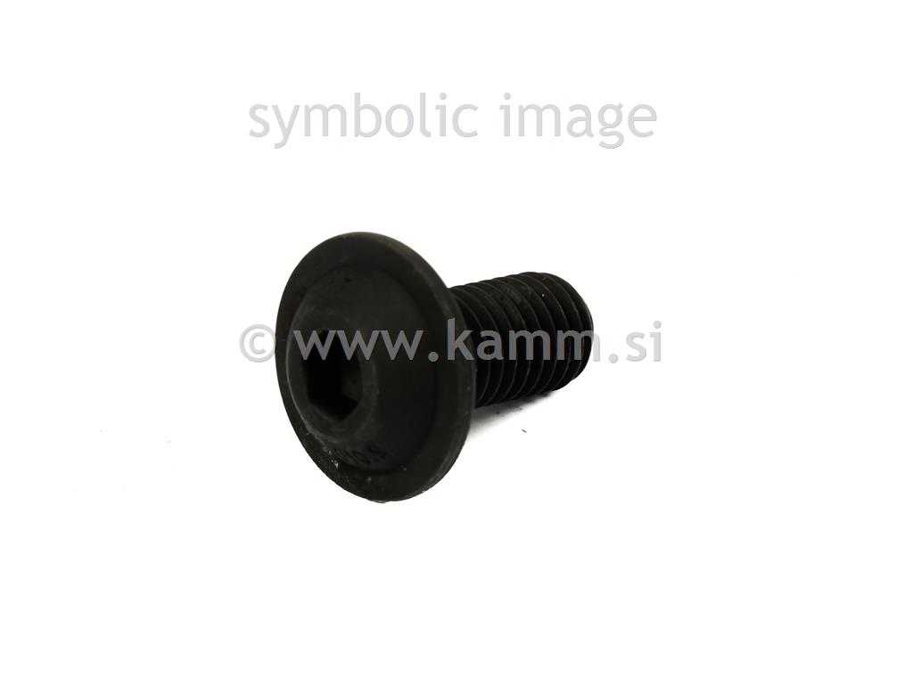 Črni imbus vijak M6X30 10.9