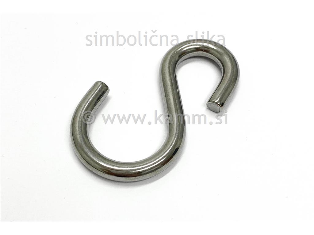 8398 ASIMETRIČNA S-KLJUKA 5mmx43mm