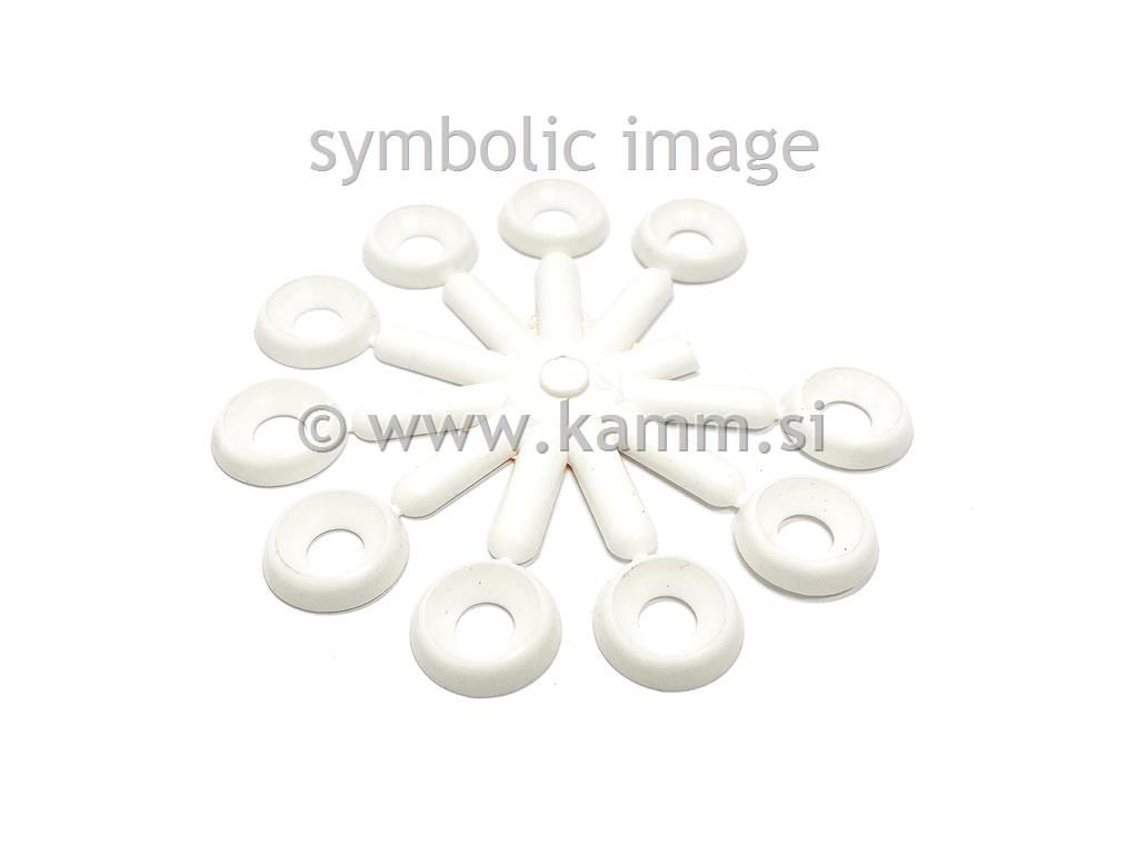 ART.3732204BI PVC PODLOŽKA 4MM-BELA 10/1