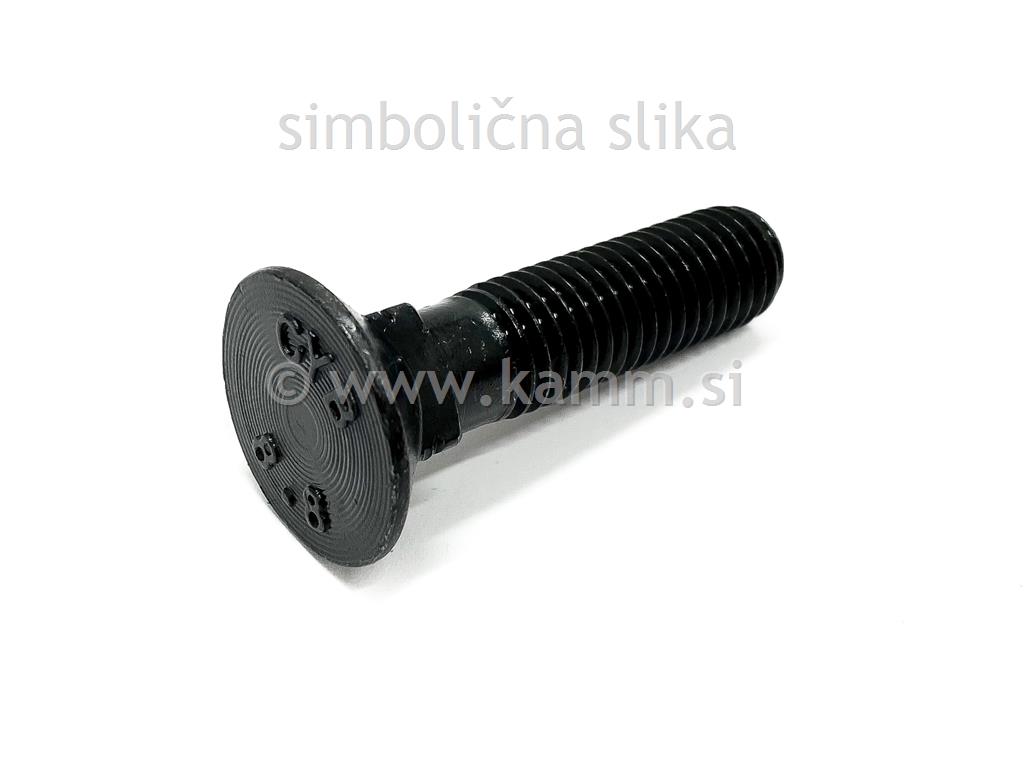 ČRNI VIJAK ZA PLUG M16X70 8,8 608 Mu