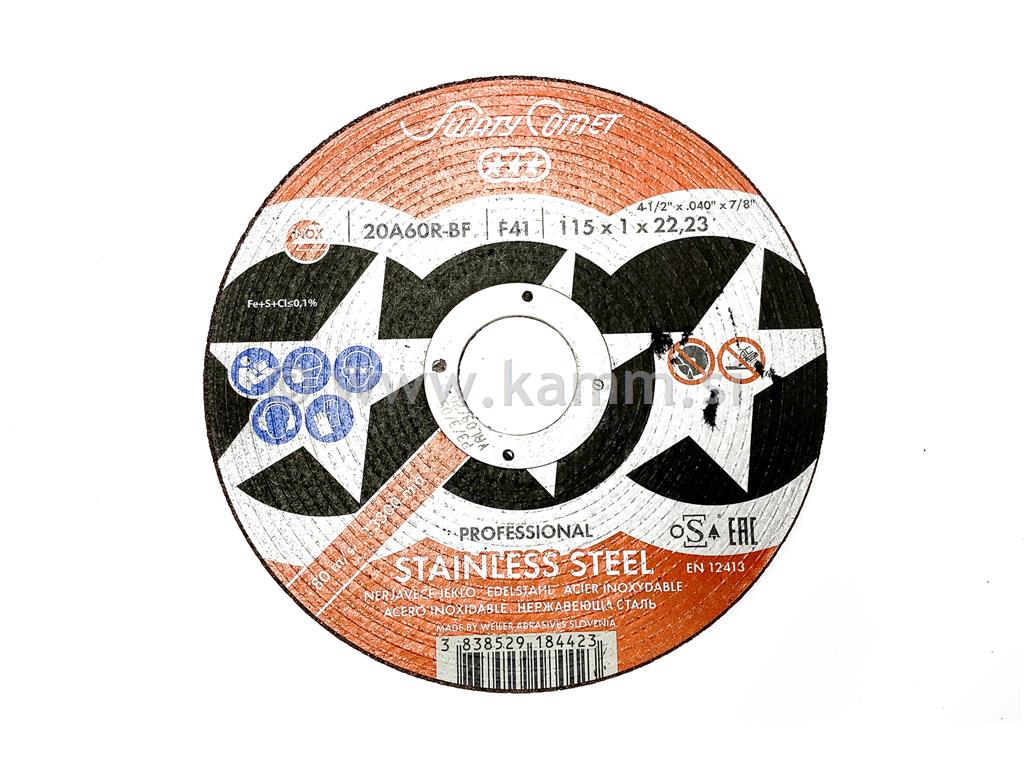 REZALKA 115X1X22 INOX METALYNX PRO
