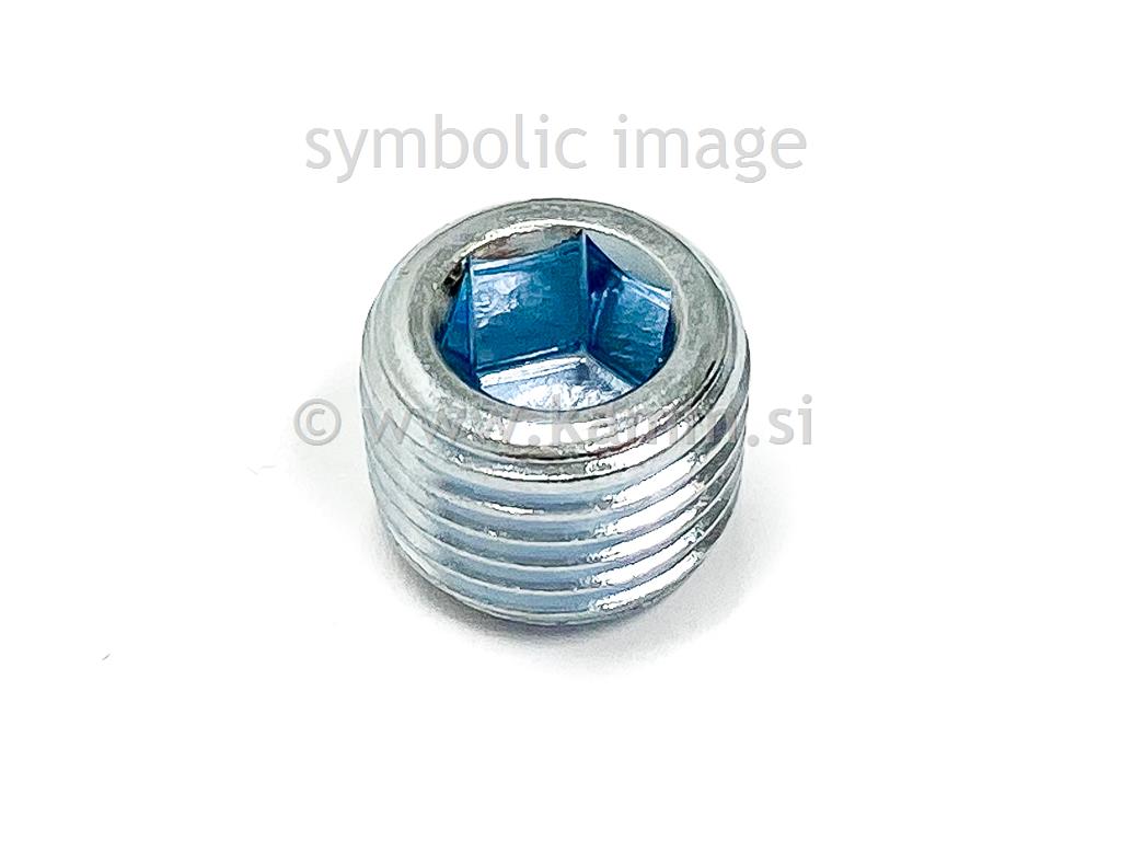 ZN ČEP S STOŽ. NAV. 1/4" 906