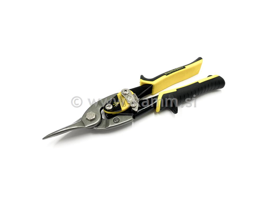 TM ŠKARJE ZA PLOČEVINO 250 mm RAVNE