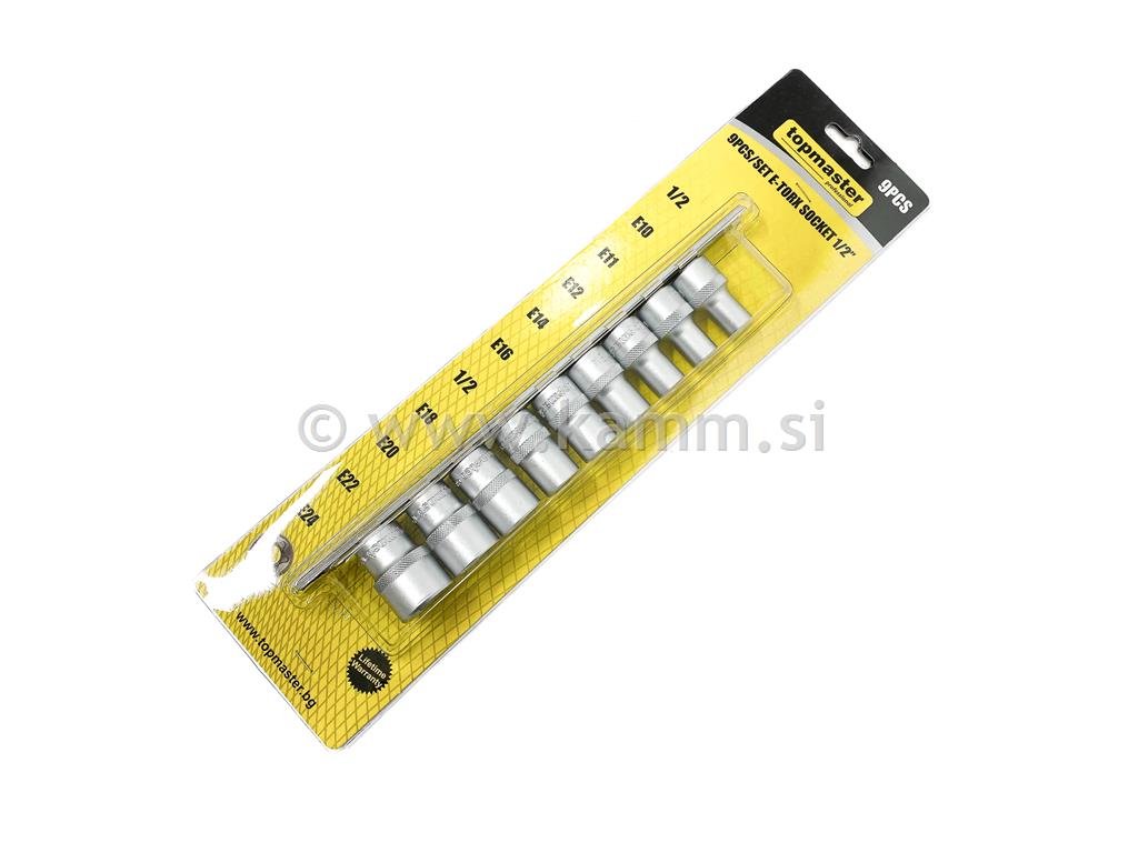 TM NASTAVKI TORX E10-E24 9 DEL.