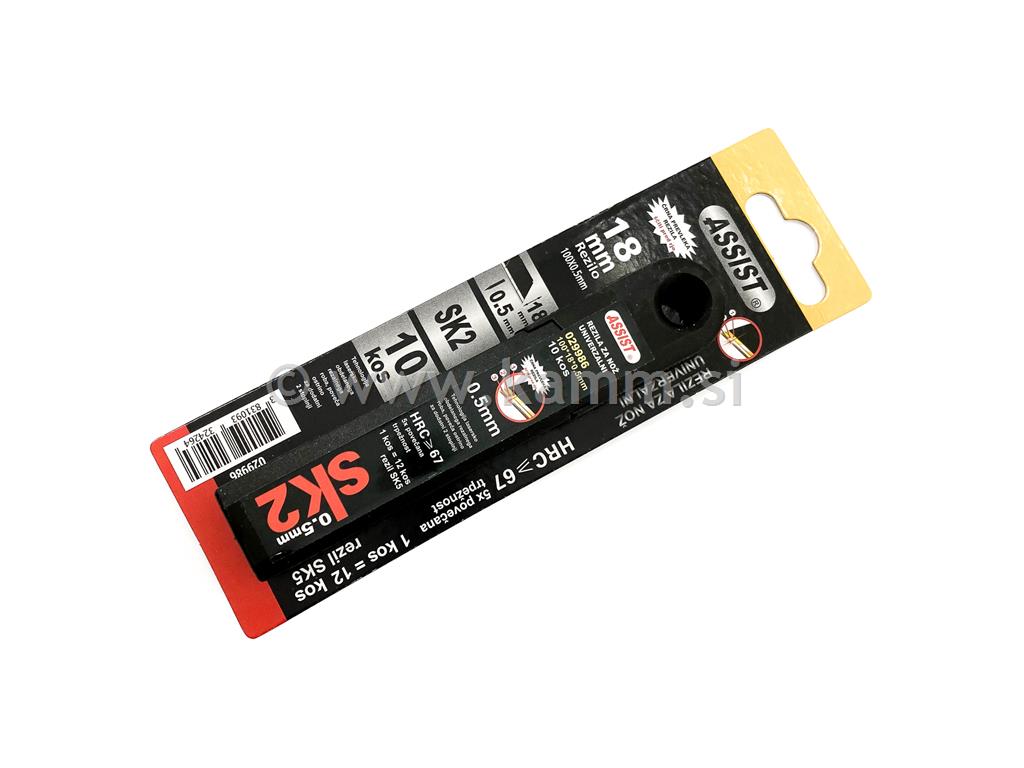 REZILA ZA NOŽ UNIVERZALNI 18 MM