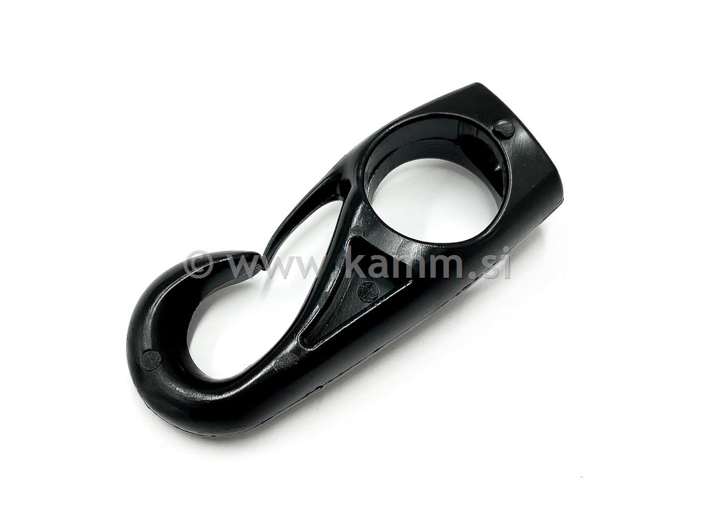 M 0332710 PVC KARABIN ČRN