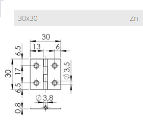SPONA SKLEPNA 30/30