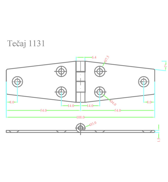 RF TEČAJ ART.1131 P