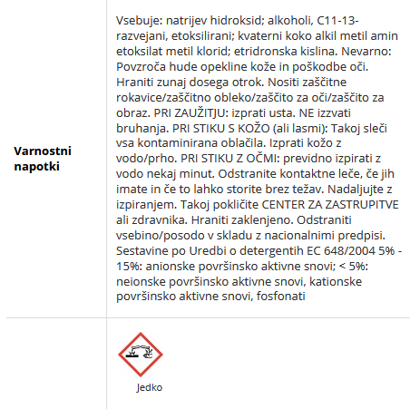 TENZI SUPER GREEN odstr.oljnih madežev