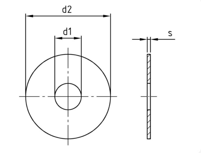 RF PODL.KAR.25X 6.4X1.5 9054