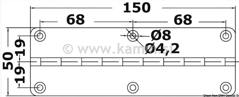 ART.3899701 RF PANT 50X150mm