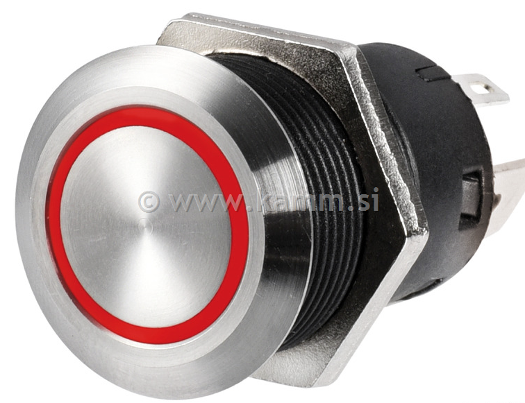 ART.1421503 INOX LED TIPKA