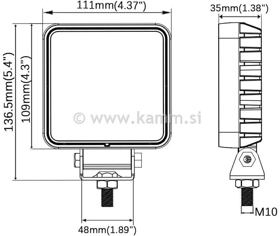 M 2121113 PALUBNA LED SVETILKA 300