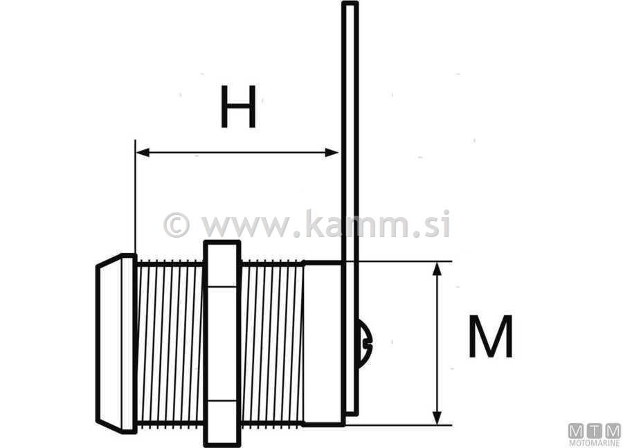 M 0343320 KLJUČAVNICA 20 CR MED