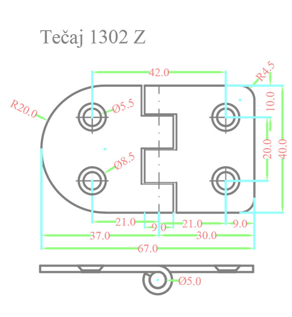 RF TEČAJ ART.1302 Z