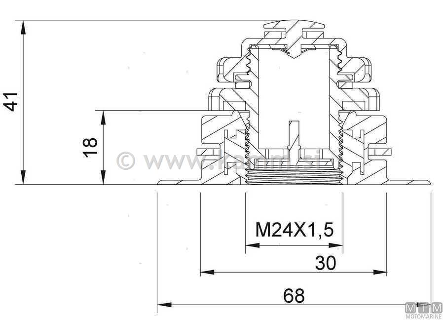 M 2915601 VENTIL GUMENJAK IT.