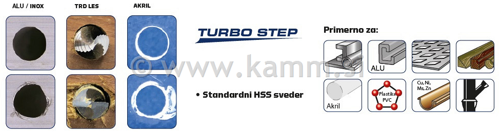 SVEDER TURBO STEP HSS 10.0