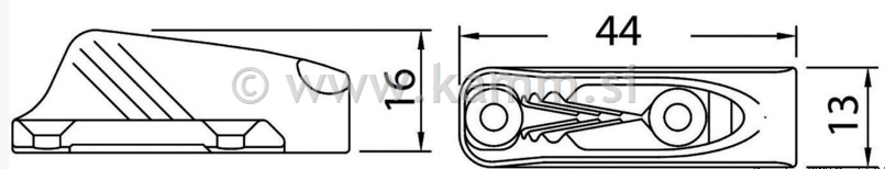 ART.5626300 ZAUSTAVLJALEC VRVI