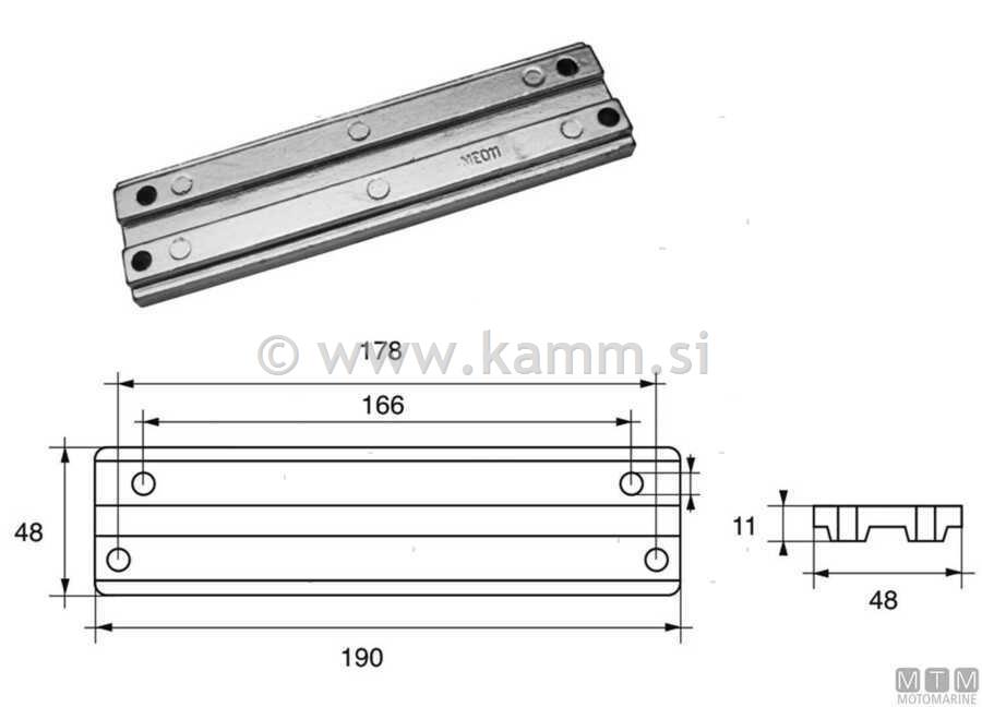 M 5123320 ANODA MERCURY