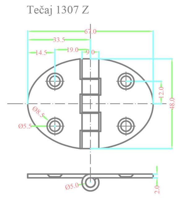 RF TEČAJ ART.1307 Z