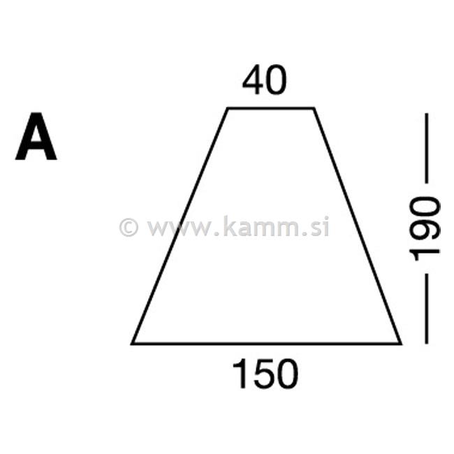 ART.43303 PREVLEKA ZA VZMETNICO-bež