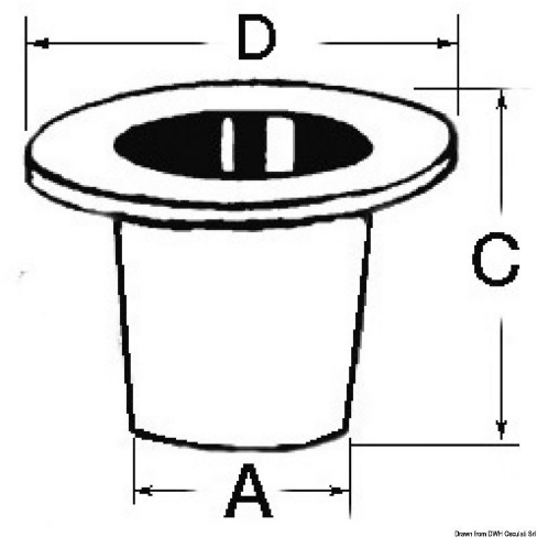 ART.1739401 PVC NAV.IZLIVEK 1/2"X70