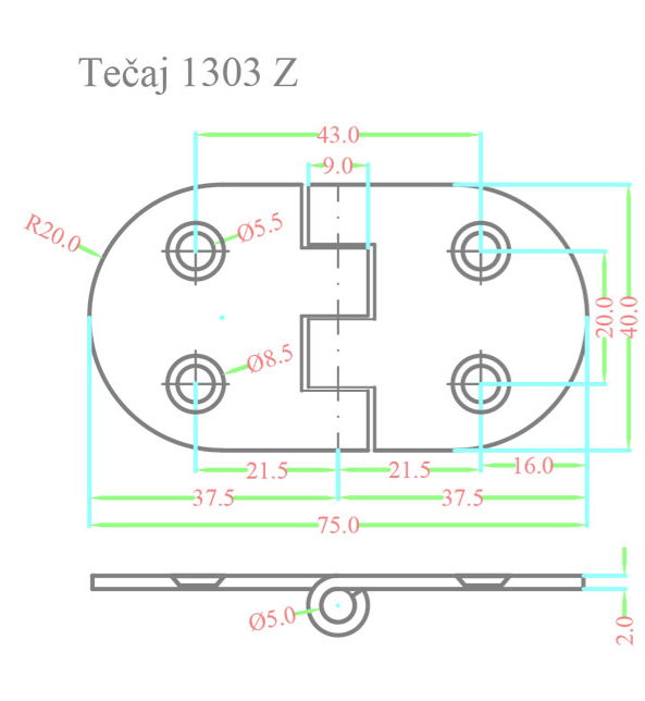 RF TEČAJ ART.1303 Z